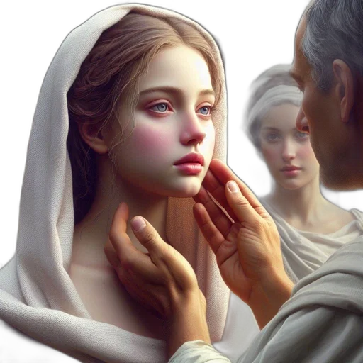 face, photorealistic, oil painting, concept art transparent PNG cut-out