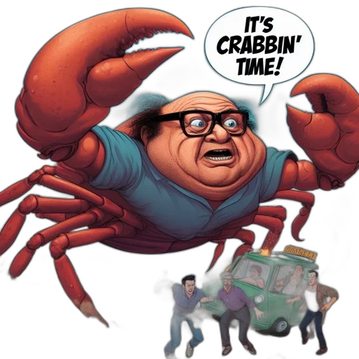 creature, comic book art, concept art, cartoon transparent PNG cut-out