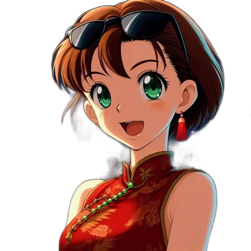 dress, jewelry, face, weapon transparent PNG cut-out