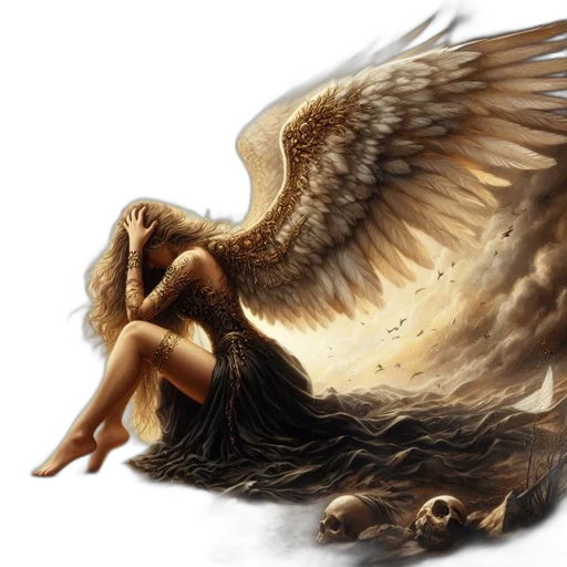 hair, fantasy art, photorealistic, concept art transparent PNG cut-out