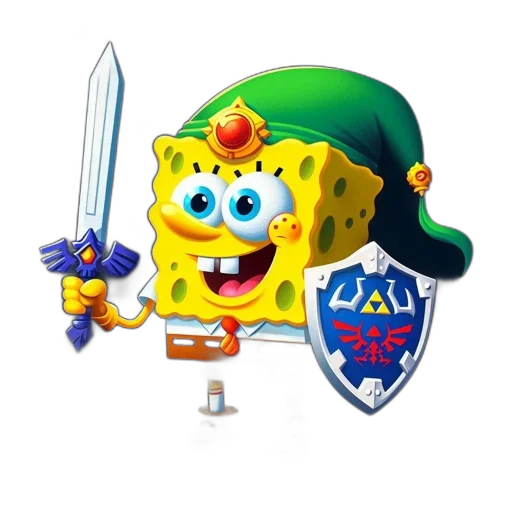 crown, weapon, staff, sword transparent PNG cut-out