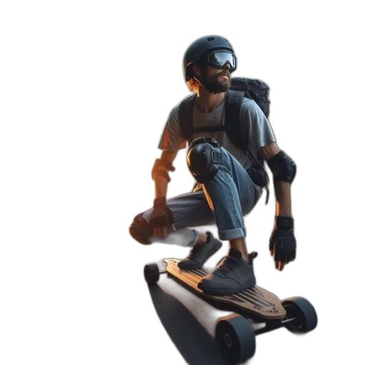 robot, 3d render, concept art, photorealistic transparent PNG cut-out