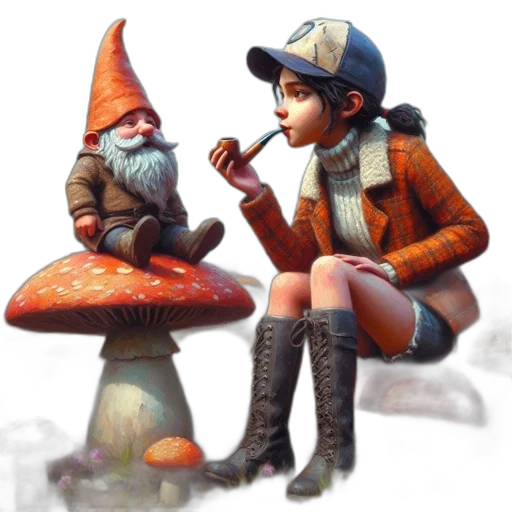 hat, food, staff, concept art transparent PNG cut-out