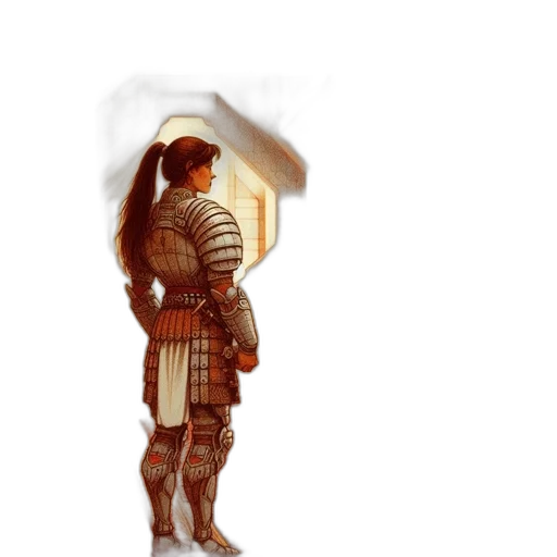 sword, weapon, robot, dress transparent PNG cut-out