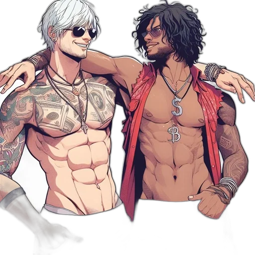 concept art, comic book art, fantasy art, anime transparent PNG cut-out