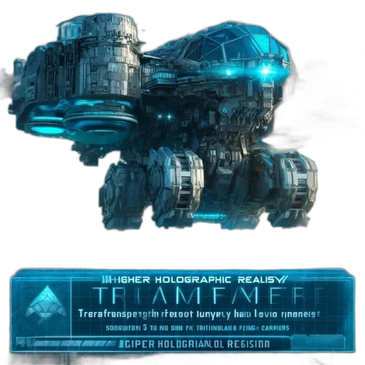 robot, weapon, concept art, 3d render transparent PNG cut-out