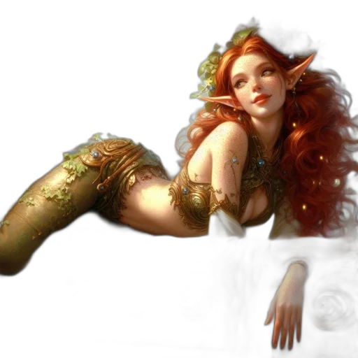 dress, fantasy art, concept art, photorealistic transparent PNG cut-out
