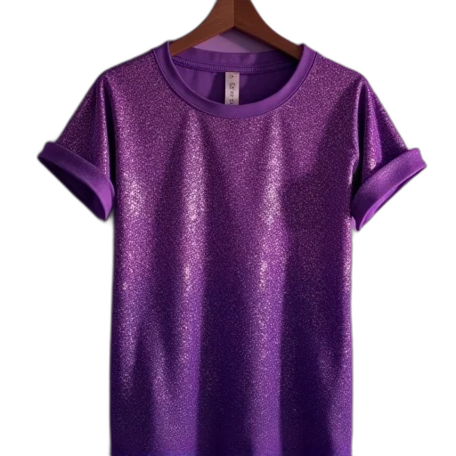 dress, purple, glitter, shirt transparent PNG cut-out