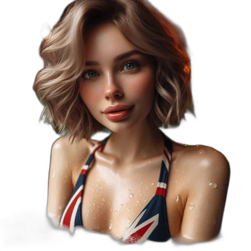 face, hair, dress, jewelry transparent PNG cut-out