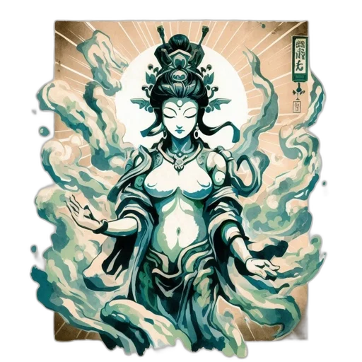 dragon, dress, fantasy art, concept art transparent PNG cut-out