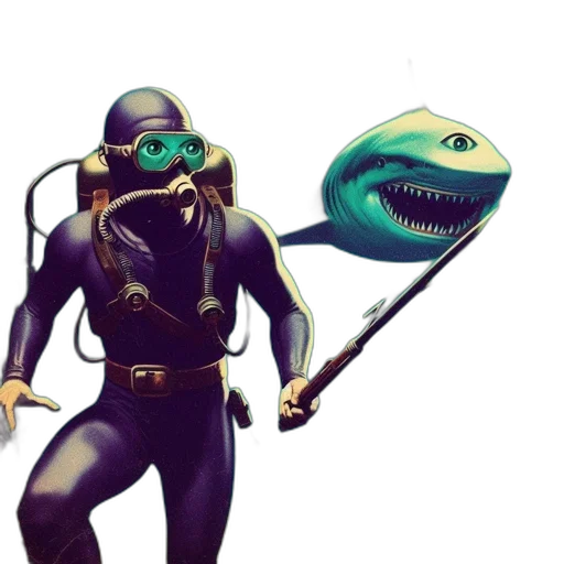 creature, staff, mask, concept art transparent PNG cut-out