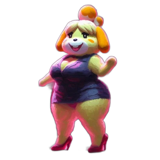 dress, animal, creature, concept art transparent PNG cut-out