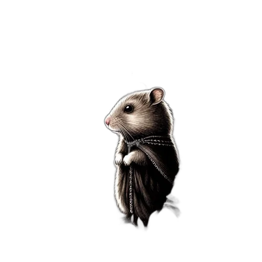 animal, creature, jacket, staff transparent PNG cut-out