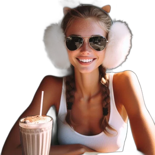 hat, face, food, animal transparent PNG cut-out