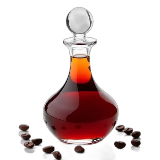 bottle, food, 3d render, photorealistic transparent PNG cut-out