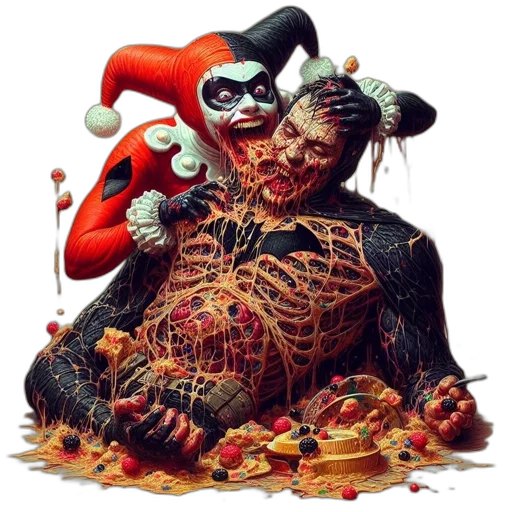 creature, food, concept art, comic book art transparent PNG cut-out