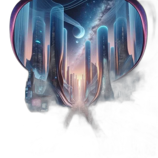 robot, jacket, hair, concept art transparent PNG cut-out