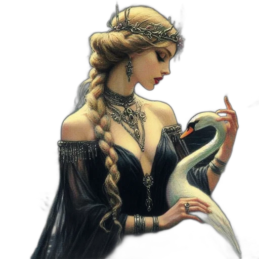 jewelry, dress, dragon, mask transparent PNG cut-out