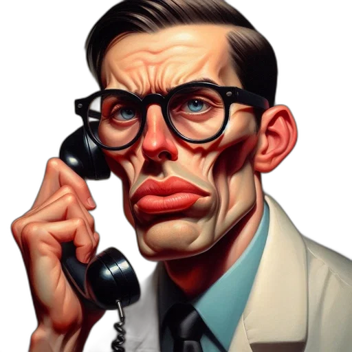 face, staff, comic book art, concept art transparent PNG cut-out