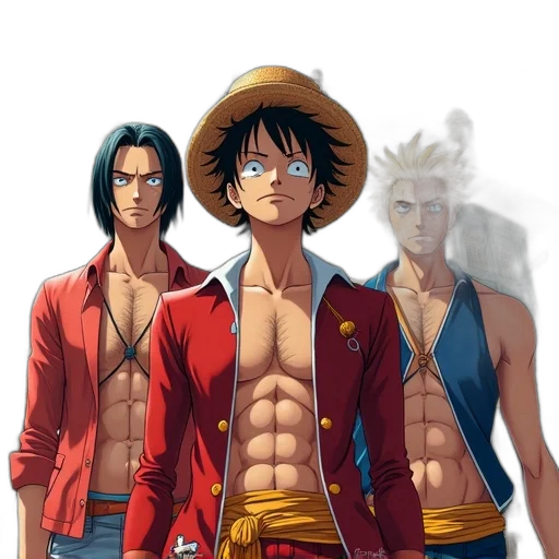 jacket, concept art, comic book art, anime transparent PNG cut-out