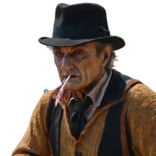 hat, face, staff, mask transparent PNG cut-out