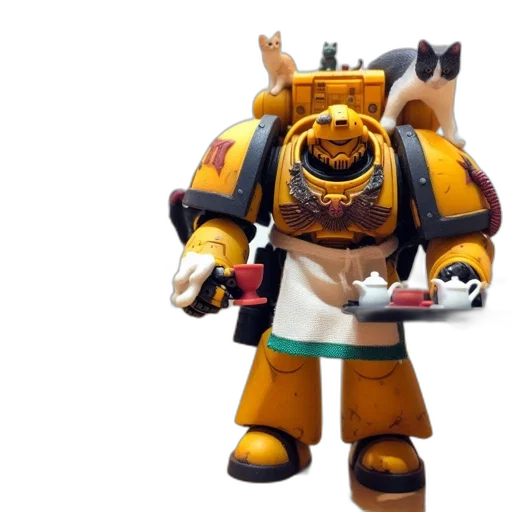 robot, staff, weapon, animal transparent PNG cut-out
