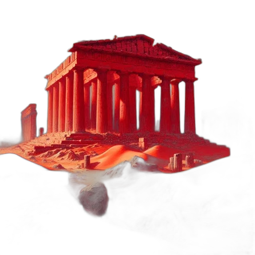 building, concept art, 3d render, photorealistic transparent PNG cut-out