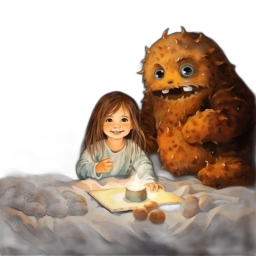 creature, food, animal, concept art transparent PNG cut-out