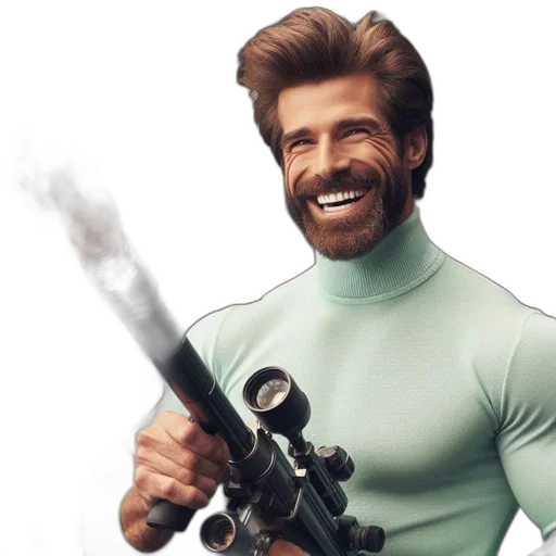 weapon, hair, sword, staff transparent PNG cut-out