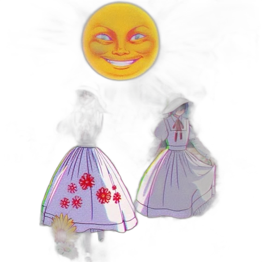 dress, mask, crown, jewelry transparent PNG cut-out