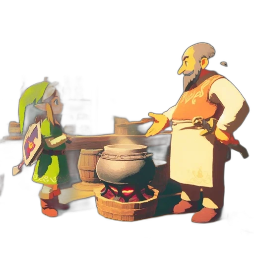 food, staff, mask, sword transparent PNG cut-out