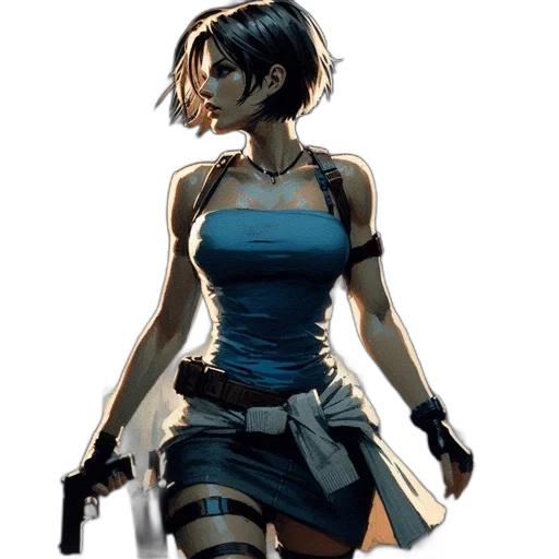 weapon, concept art, comic book art, cyberpunk transparent PNG cut-out