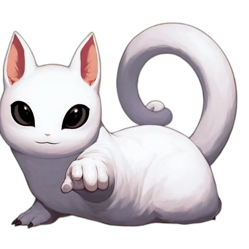 animal, creature, staff, dragon transparent PNG cut-out