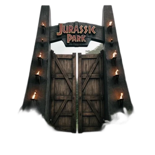 concept art, 3d render, fantasy art, entrance transparent PNG cut-out