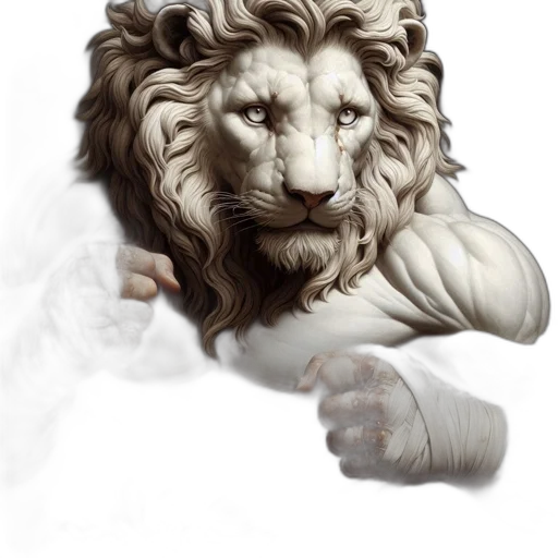 staff, animal, photorealistic, fantasy art transparent PNG cut-out