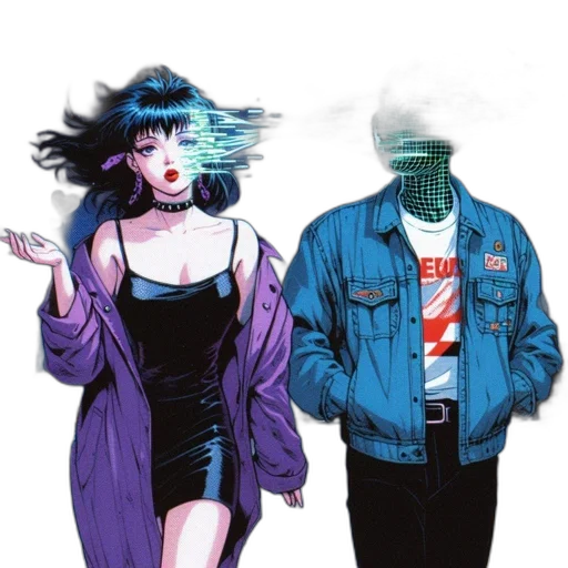 jacket, dress, mask, hat transparent PNG cut-out