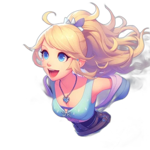 dress, face, pixel art, fantasy art transparent PNG cut-out
