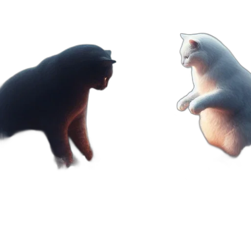 animal, creature, concept art, 3d render transparent PNG cut-out