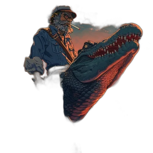 dragon, creature, animal, weapon transparent PNG cut-out