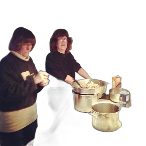 food, staff, robot, furniture transparent PNG cut-out