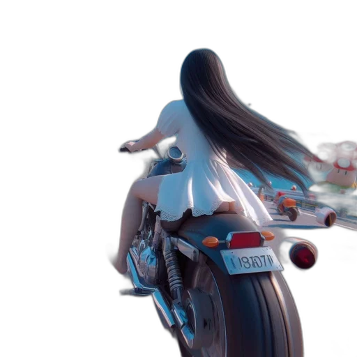 robot, weapon, hair, car transparent PNG cut-out