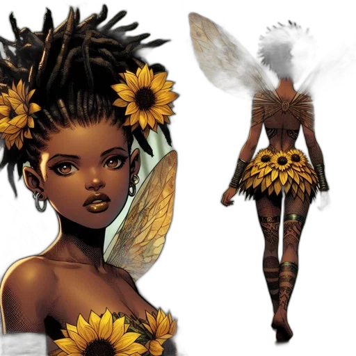 concept art, fantasy art, comic book art, pixel art transparent PNG cut-out