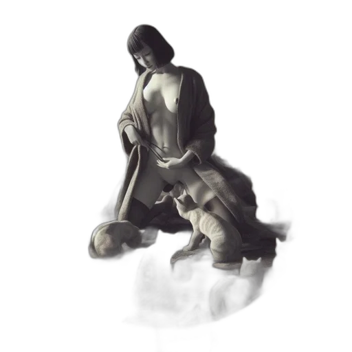 weapon, sword, staff, robot transparent PNG cut-out