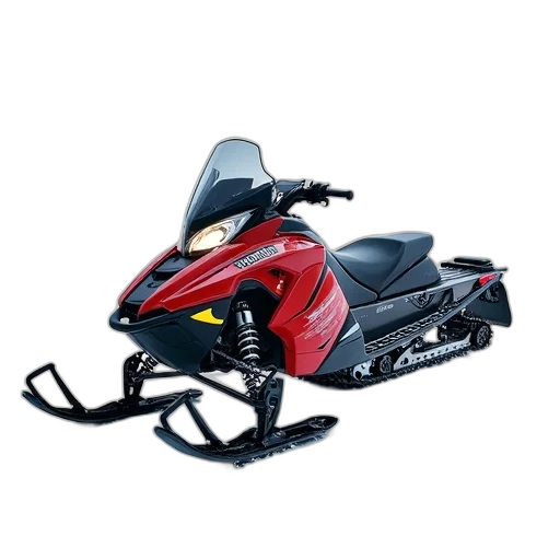 yamaha, snowmobile, shown, all transparent PNG cut-out
