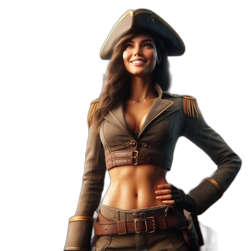 hat, jacket, staff, concept art transparent PNG cut-out
