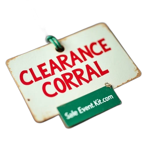 close-up, tag, words, clearance transparent PNG cut-out