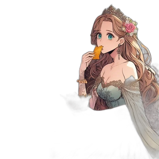 dress, weapon, crown, sword transparent PNG cut-out