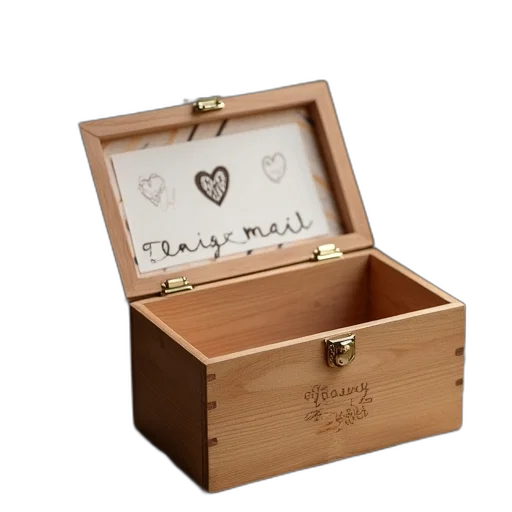 jewelry, wooden, box, love transparent PNG cut-out