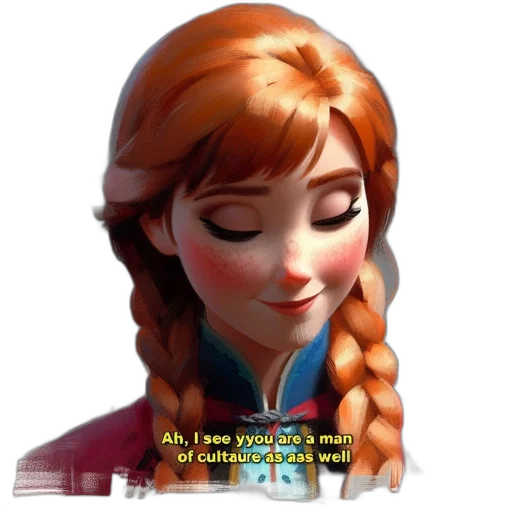 face, crown, dress, staff transparent PNG cut-out