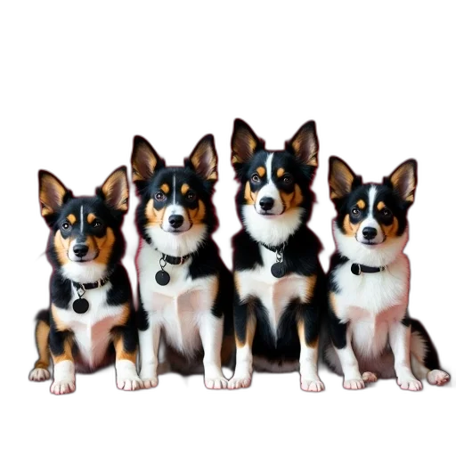 staff, animal, 3d render, photorealistic transparent PNG cut-out